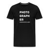 Photo Graph Er Men's Premium T-Shirt - black