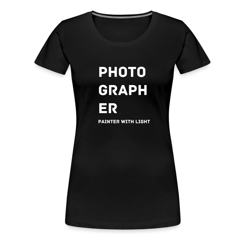 Photo Graph Er Women’s Premium T-Shirt - black