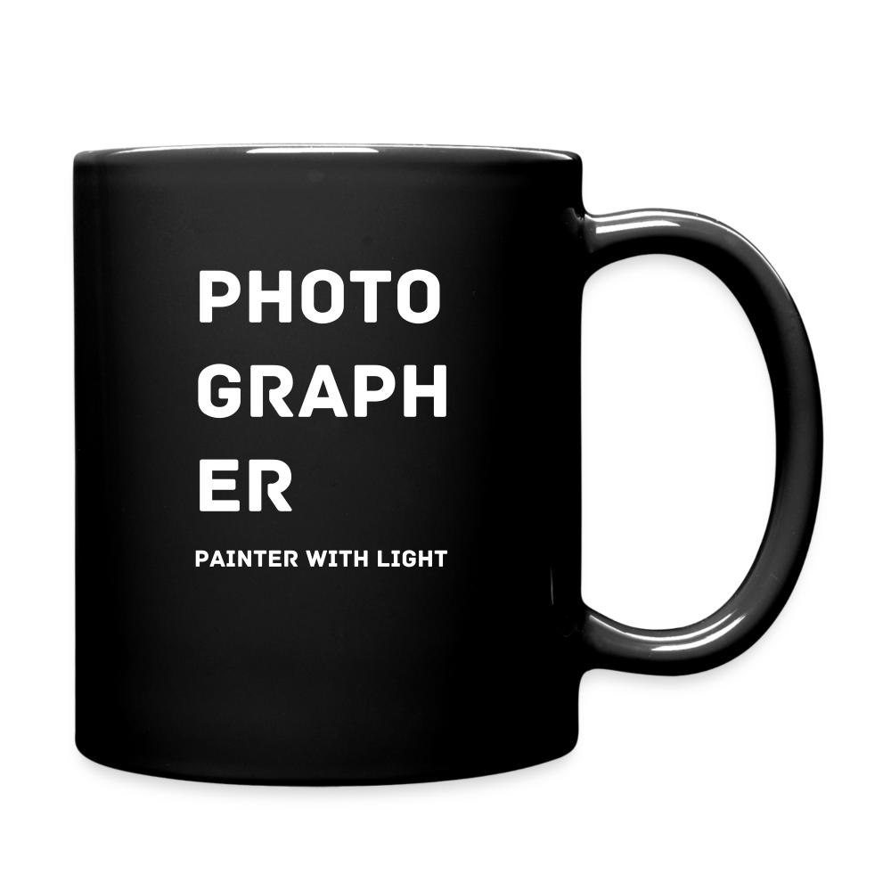 Photo Graph Er Full Color Mug - black