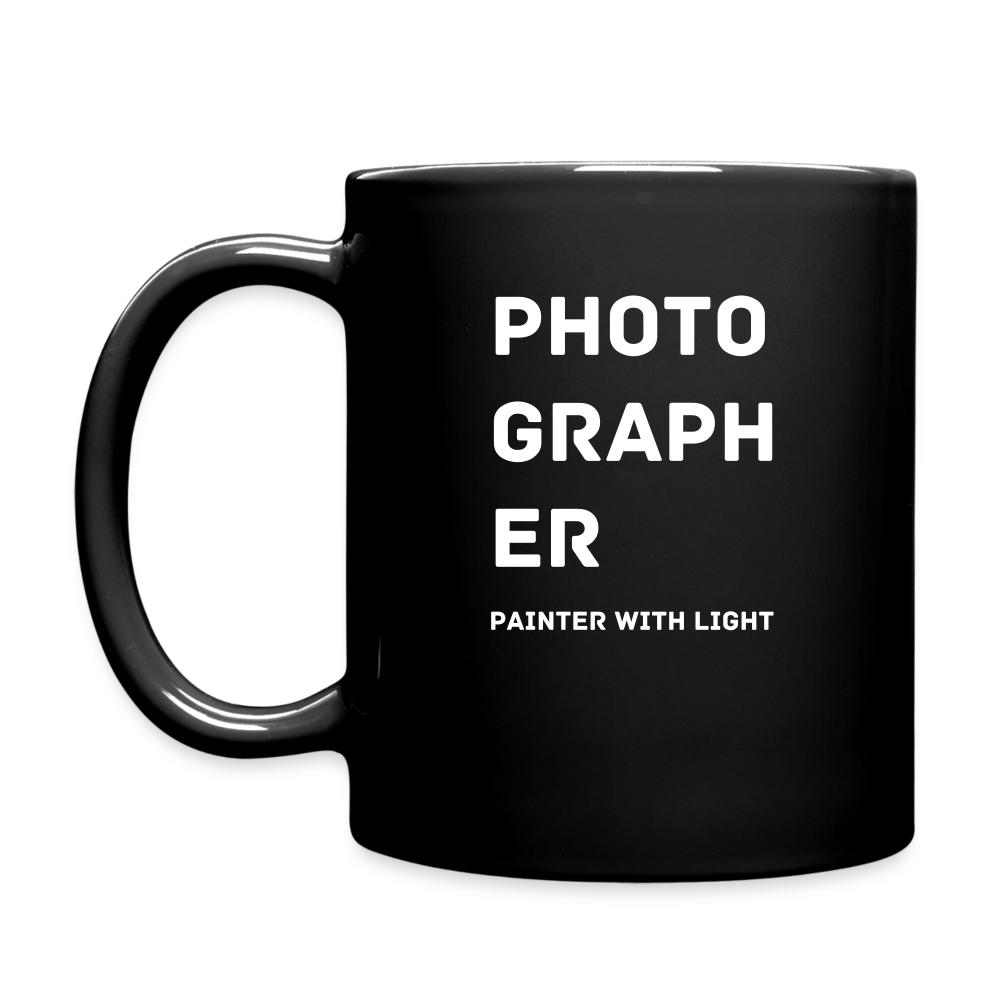 Photo Graph Er Full Color Mug - black