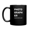 Photo Graph Er Full Color Mug - black