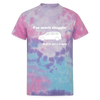 Too Much Shaggin Unisex Tie Dye T-Shirt - cotton candy