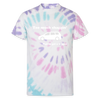 Too Much Shaggin Unisex Tie Dye T-Shirt - Pastel Spiral
