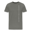 Aperture Numbers Men's Premium T-Shirt - asphalt gray