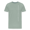 Aperture Numbers Men's Premium T-Shirt - steel green