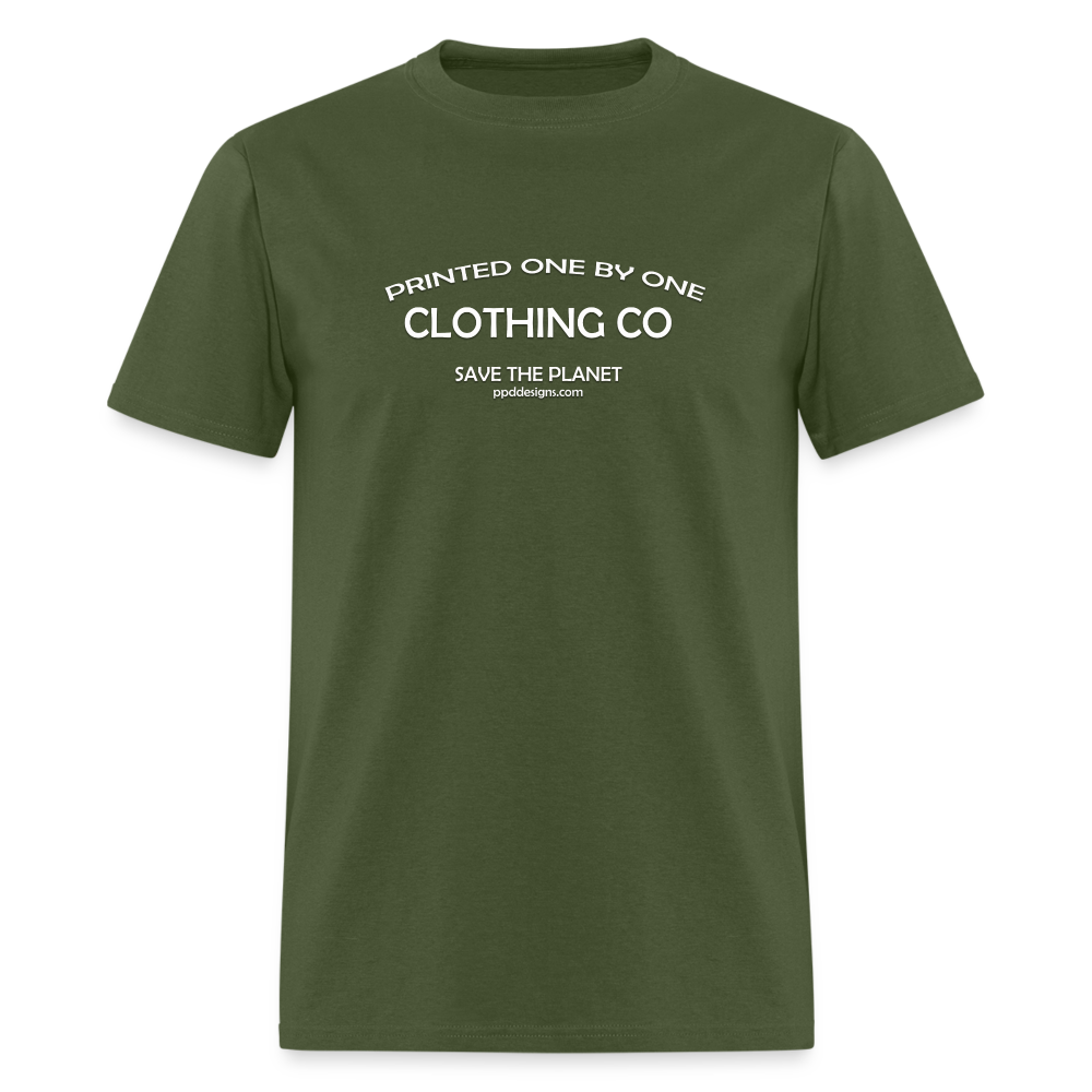 Save the Planet Unisex Classic T-Shirt - military green