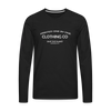 Save the Planet Men's Premium Long Sleeve T-Shirt - black