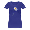 Graphic Daisy Women’s Premium T-Shirt - royal blue