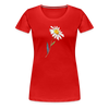 Graphic Daisy Women’s Premium T-Shirt - red