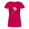 Graphic Daisy Women’s Premium T-Shirt - dark pink