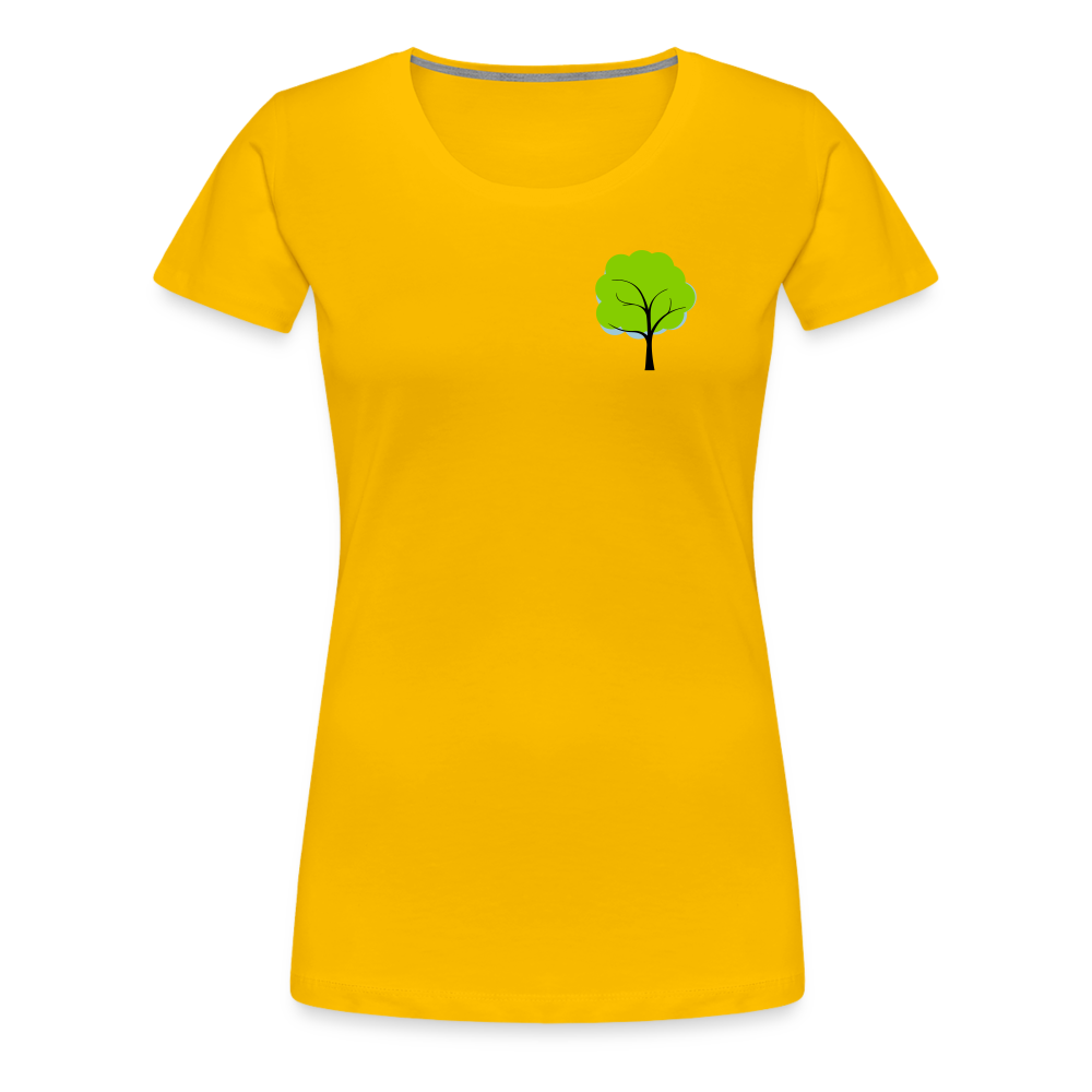 Outdoorsey Stuff Women’s Premium T-Shirt - sun yellow