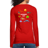 Outdoorsey Stuff Women's Premium Long Sleeve T-Shirt - red