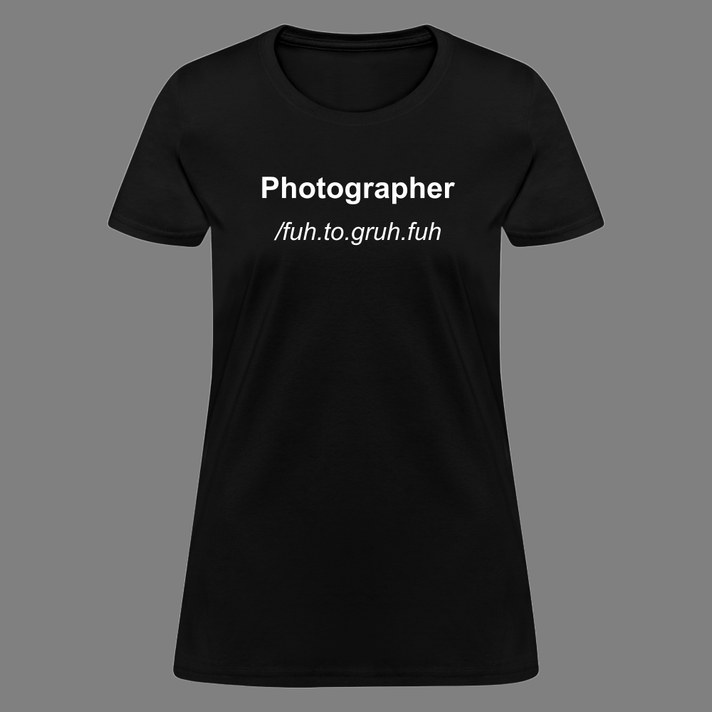 Photographer Life Women's Cotton T-Shirt up to 3 XL