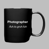 Photographer Life Black Mug