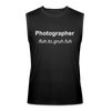 Photographer Life Men’s Performance Sleeveless Shirt - black