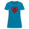 Choose Happy Women's T-Shirt - turquoise