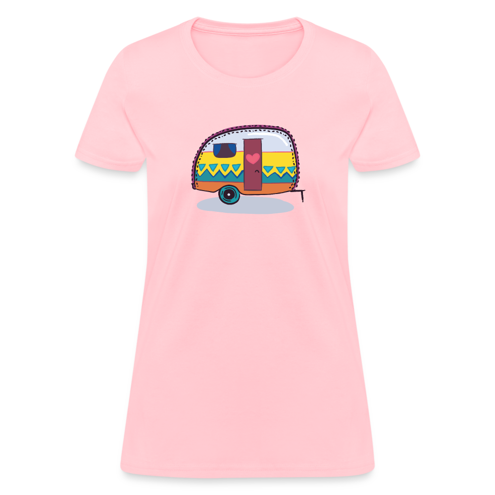 Hippy Caravan Women's T-Shirt - pink