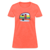 Hippy Caravan Women's T-Shirt - heather coral