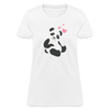 Sitting Panda Women's T-Shirt - white