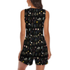 Wildflowers Black Sleeveless Short Jumpsuit with Pockets up to 2 XL (FWS)