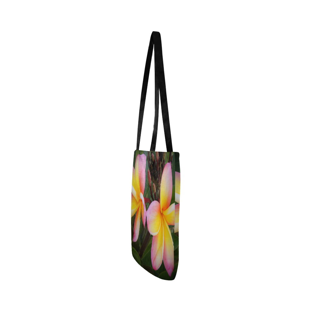 Tri Colour Frangipani 02 Tote Bag (Worldwide Shipping)