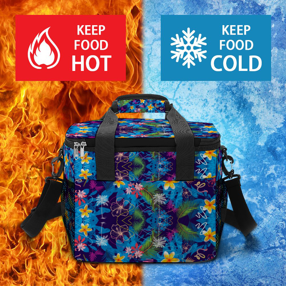 Hawaiian Blue Multi Function Large Waterproof Bag