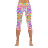 Colourful Whispers Capri Leggings up to 5 XL