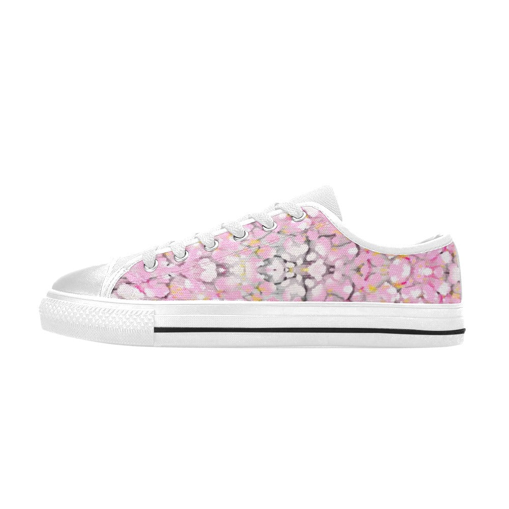 Baby Pink Leopard Plus Low Rise Women's Shoes