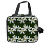 White Frangipanis Multi Function Large Waterproof Bag