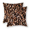 Coffee Beans Multisize Zip Cushion Cover (FWS)