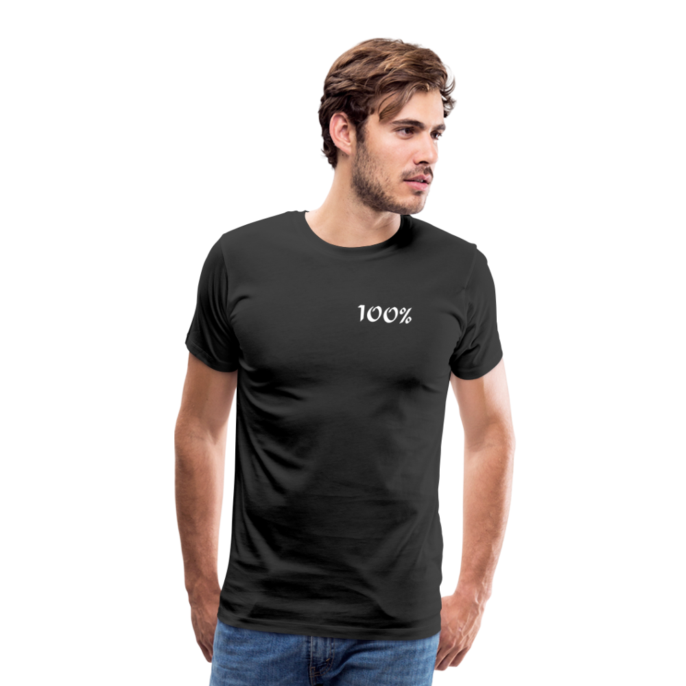 100% Men's Premium T-Shirt - black man