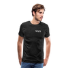 100% Men's Premium T-Shirt - charcoal grey man