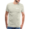 100% Men's Premium T-Shirt - heather oatmeal man