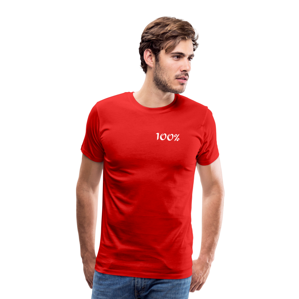 100% Men's Premium T-Shirt - red man