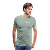 100% Men's Premium T-Shirt - steel green man