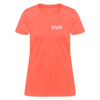 100% Women's T-Shirt - heather coral