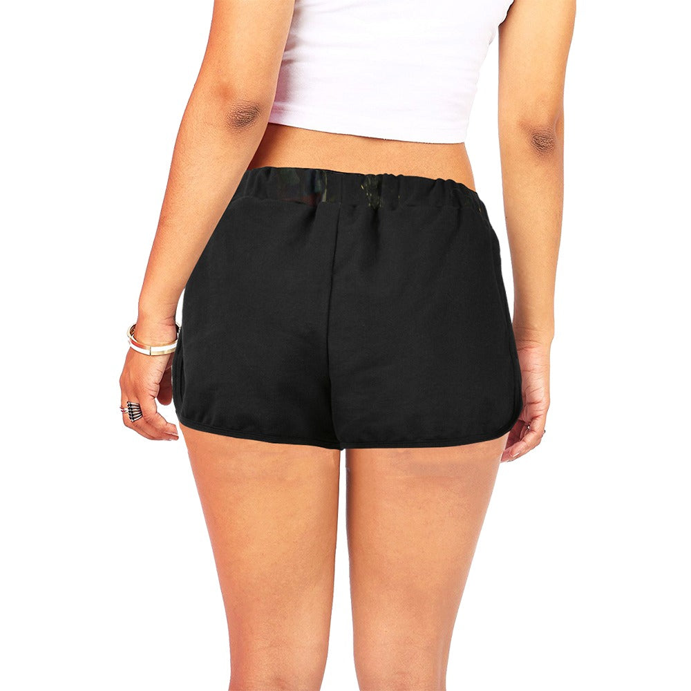 Endless Summer Black Drawstring Shorts up to 2 XL