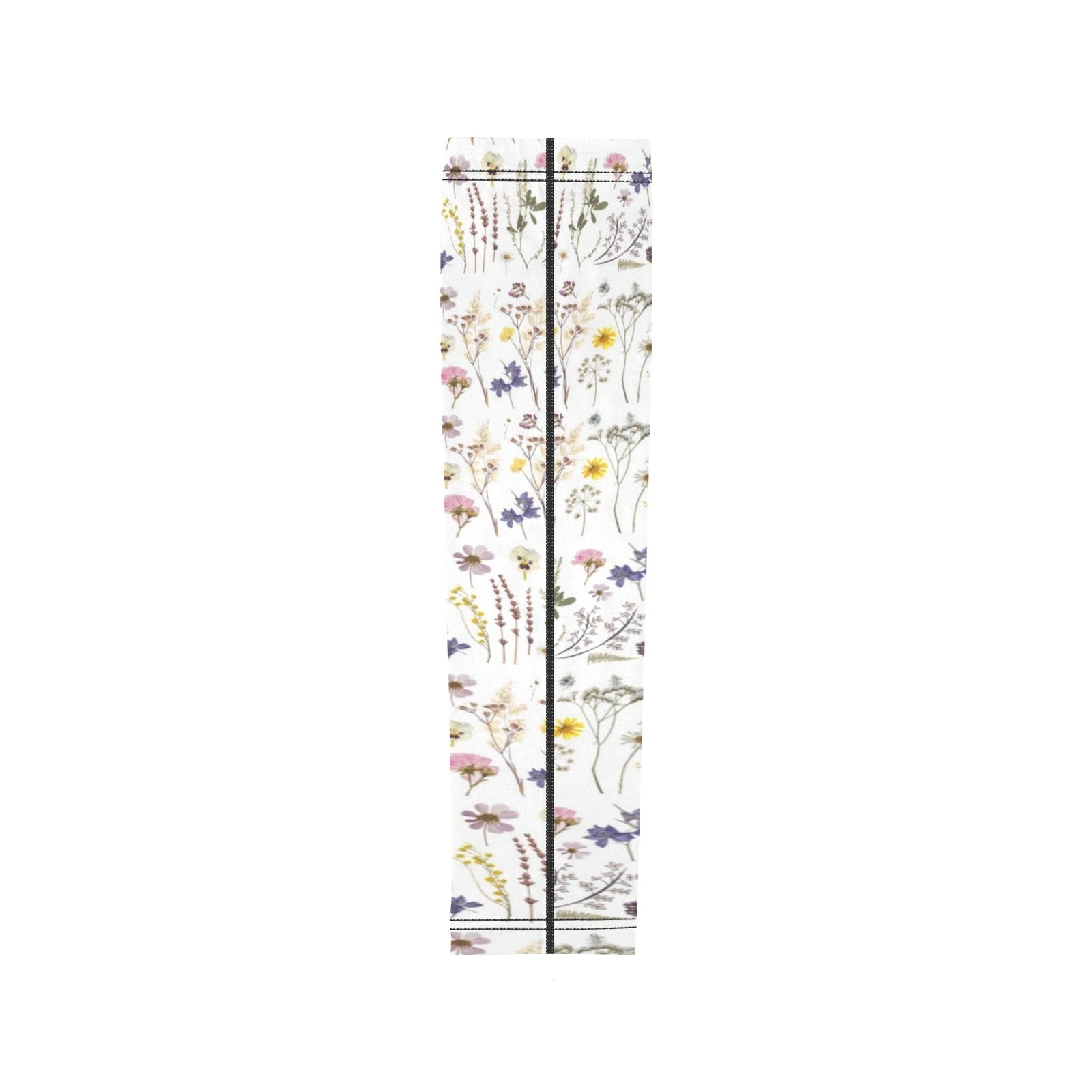 Wildflowers White Weather Protection Arm Sleeves (FWS)