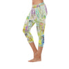 City Watercolour Capri Leggings up to 5 XL