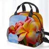 Frangipani Sky Insulated Lunch Bag with Handles & Shoulder Strap