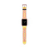 Yellow Love Apple iWatch Strap Vegan Leather