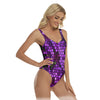 Purple Stained Glass Swimsuit up to 3 XL (FWS)