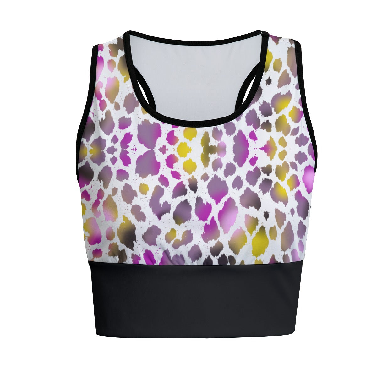 Colourful Animal Print Women's Sports Top up to 5 XL (FWS)