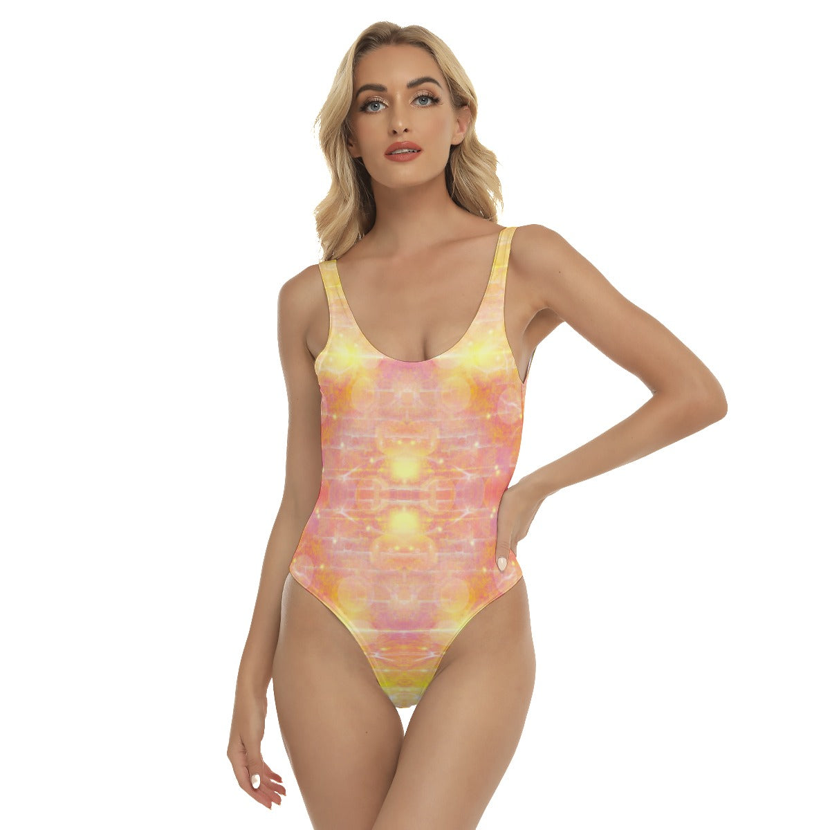 Yellow Love Swimsuit up to 3 XL (FWS)