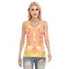 Yellow Love Tank Top up to 5 XL (FWS)