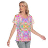 Colourful Whispers V-Neck T-Shirt up to 4 XL (FWS)