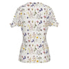 Wildflowers White Women's Ripped Top up to 3 XL (FWS) 2