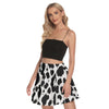 Big Leopard Mini Skater Skirt No Pockets up to 3 XL (FWS)