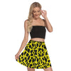 Lemon Leopard Mini Skirt No Pockets up to 3 XL (FWS)