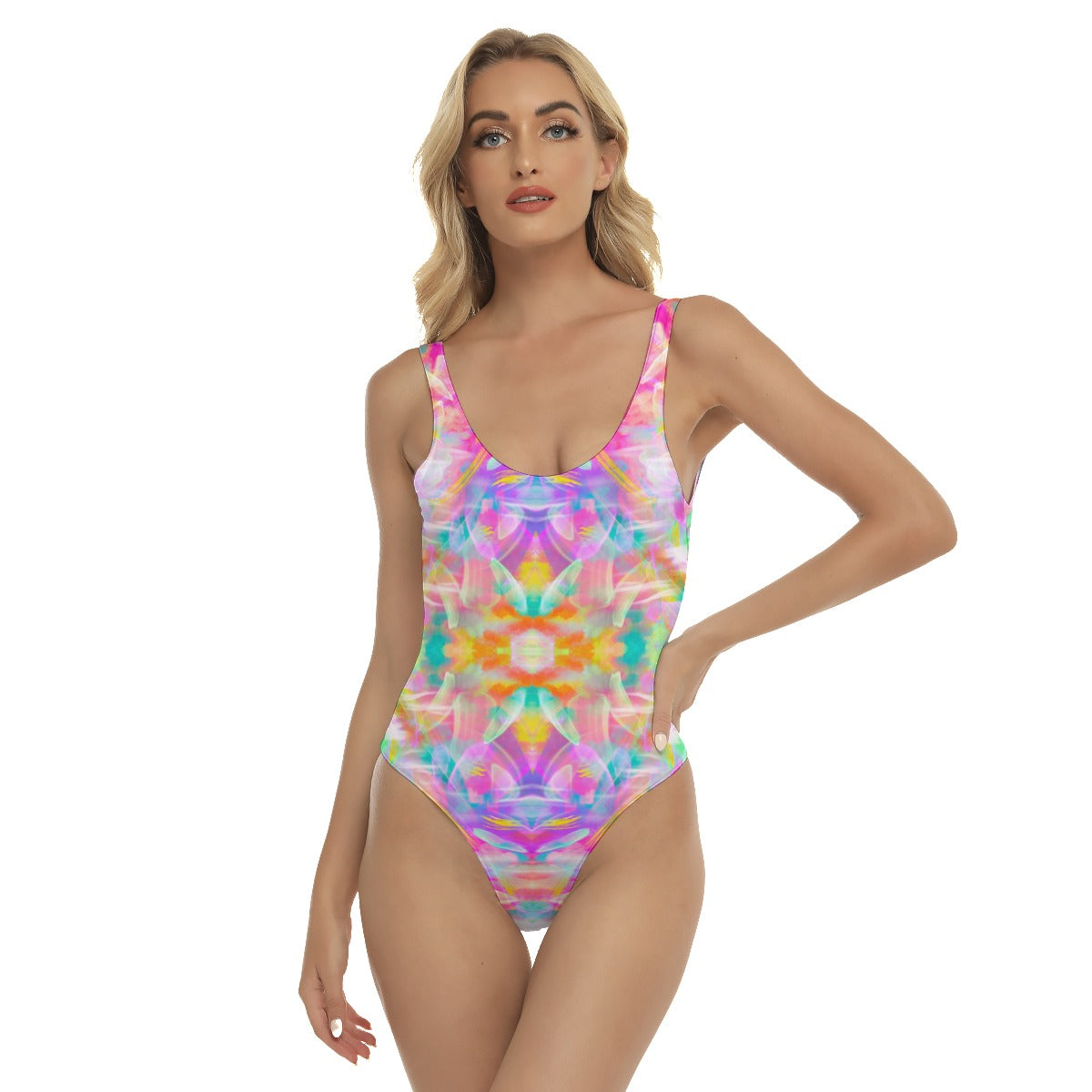 Colourful Whispers Swimsuit up to 3 XL (FWS)